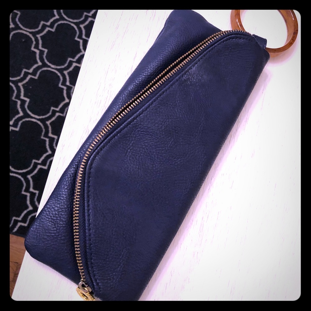 Blue Clutch Purse from Mud Pie